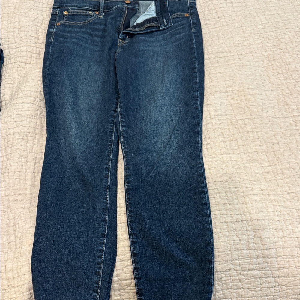 GAP Dark Blue True Skinny Highrise Leg Women's Jeans